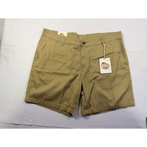 C&C California Men's Chino Shorts Size 40 Waist Tan Cotton/Spandex 4-Pocket NWT